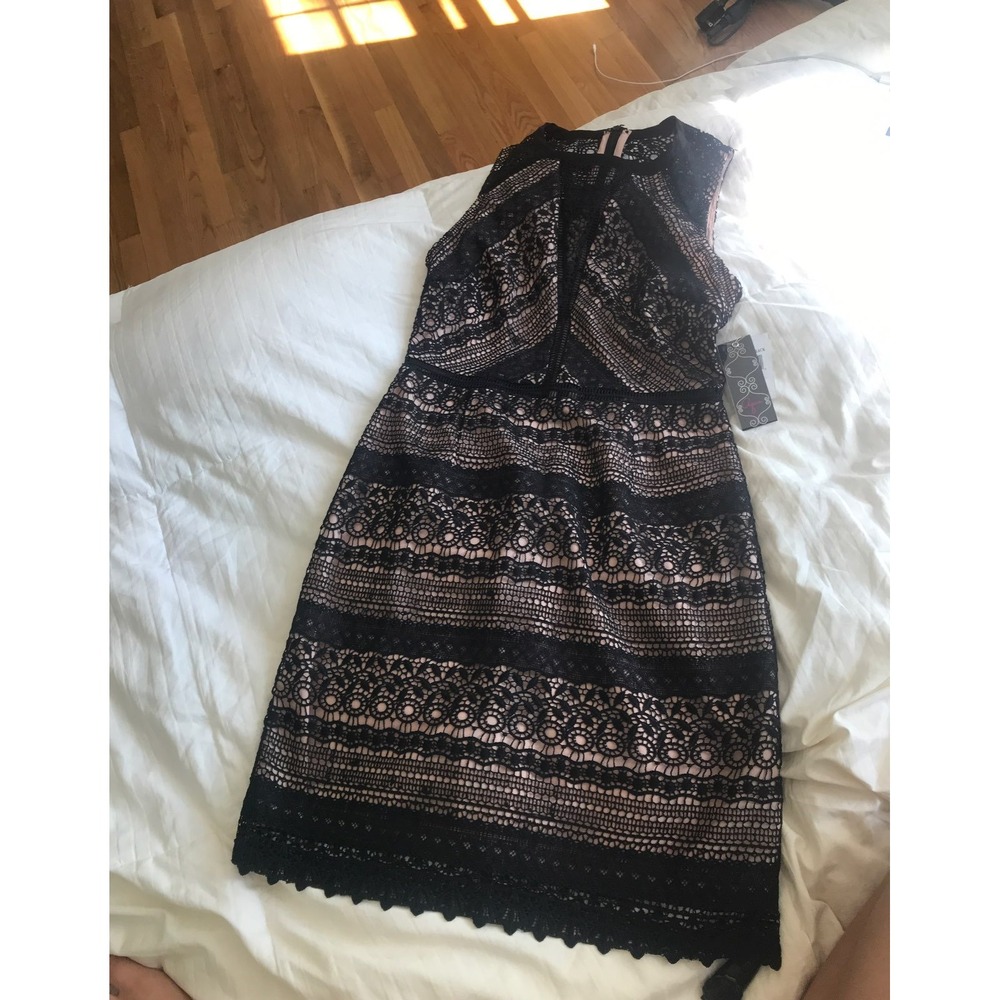 NWT Bloomingdales aqua dress